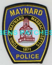 MASSACHUSETTS,MAYNARD POLICE 1